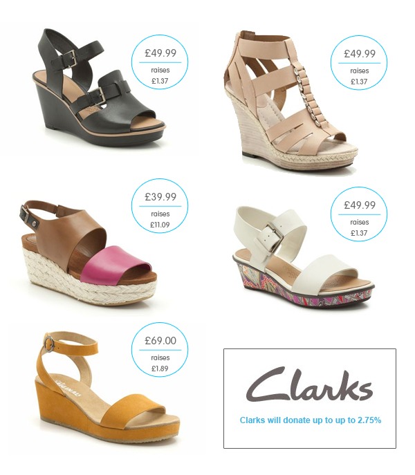 clarks summer sandals