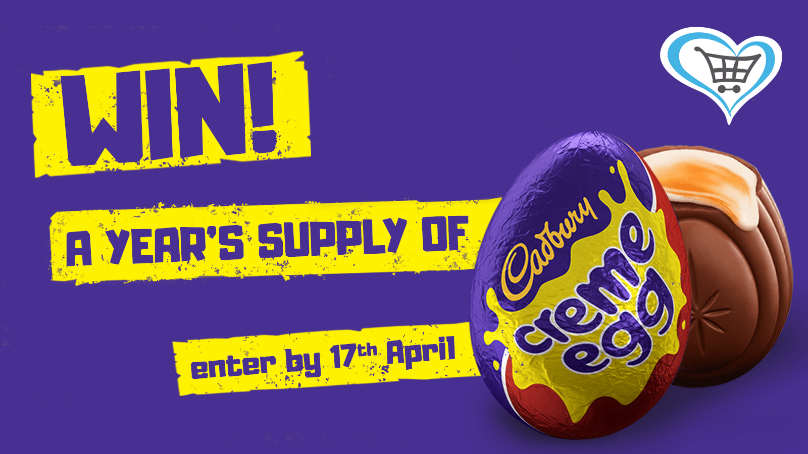 Charity Guide Creme Egg Competition Give as you Live Blog