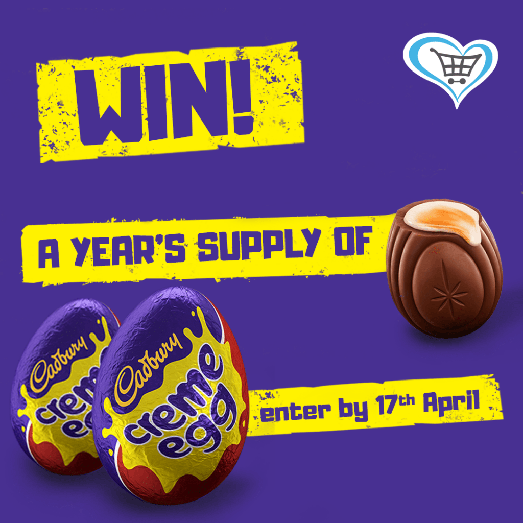 Charity Guide Creme Egg Competition Give as you Live Blog